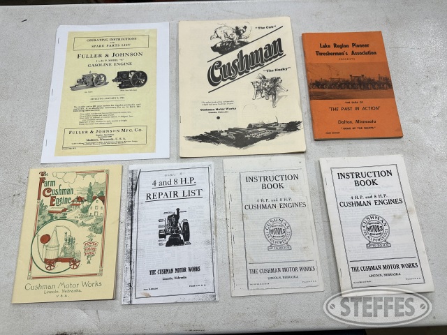 Lot of manuals to include: